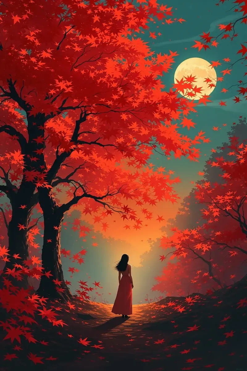 枫叶红时 电影海报